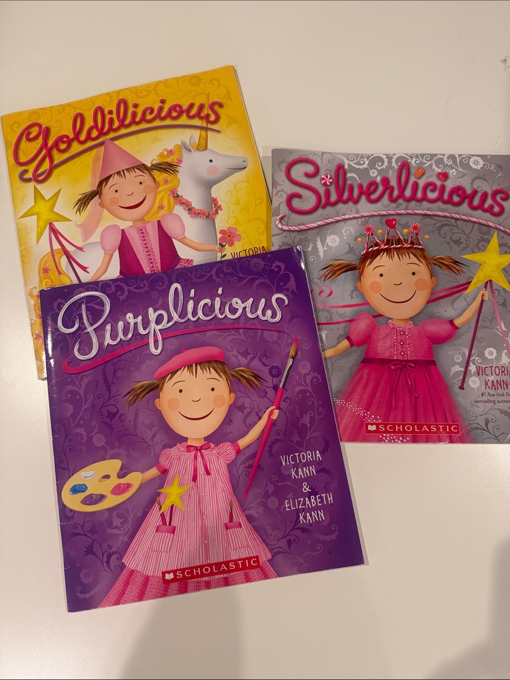 Set of 3 Pinkalicious Books